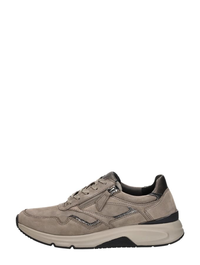 Gabor Rollingsoft Veterschoenen Laag - taupe - Maat 7