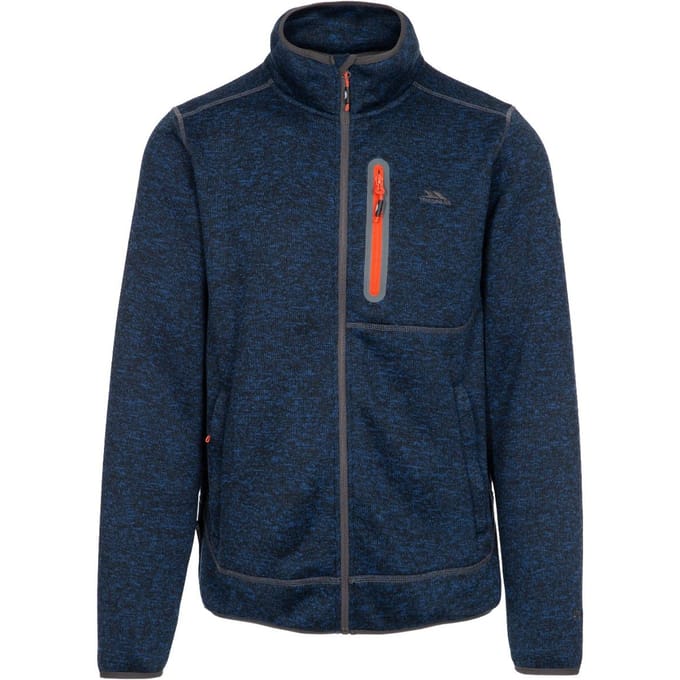 Trespass - Heren Bingham Fleece Vest (Marine Marl)