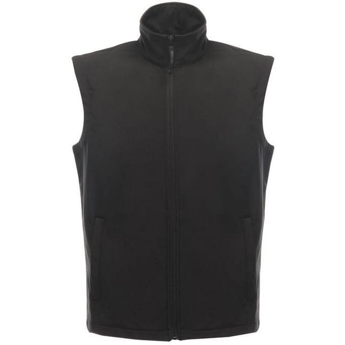 Regatta Professionele Heren Klassieke Lichtgewicht Softshell Bodywarmer (Zwart)