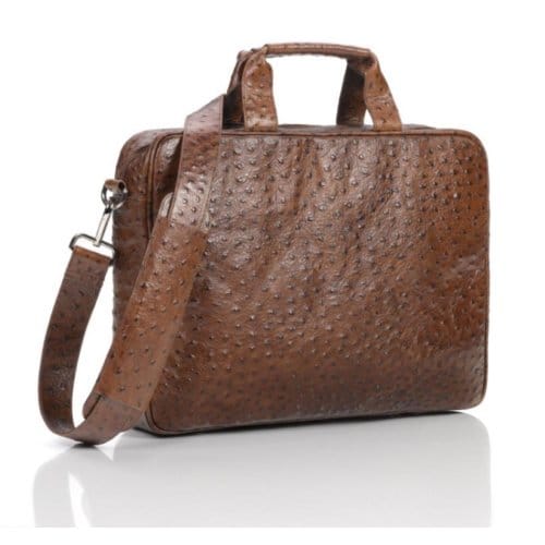 Succes laptoptas 17" struzzo bruin