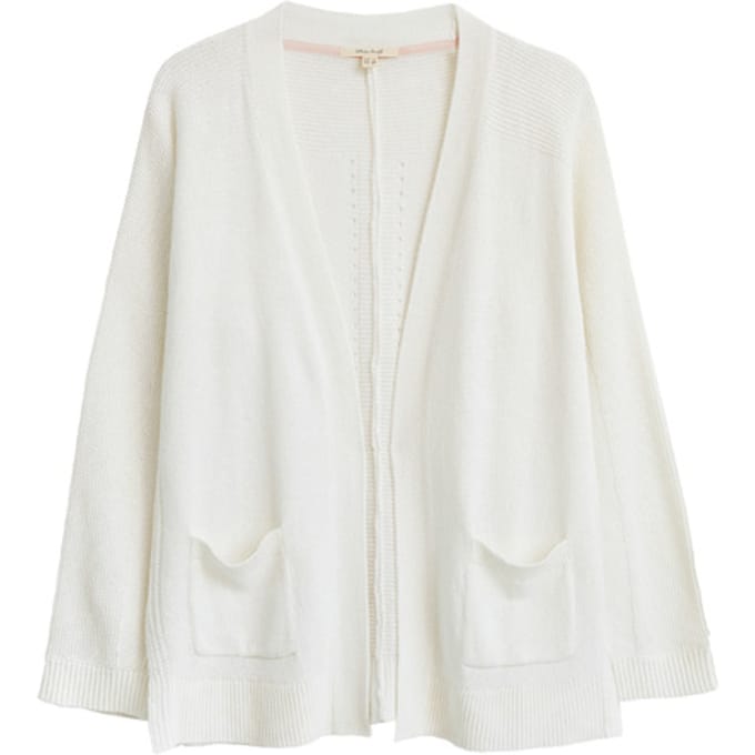 White Stuff Tiana Cardi Nat White Taglia: 20 | Cardigan Outlet | Donna | Bianco