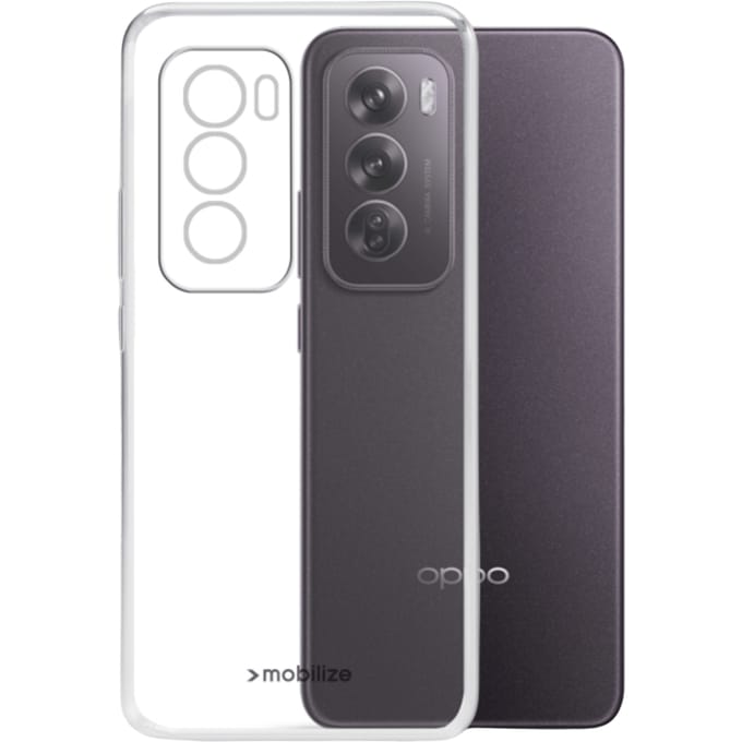 Mobilize OPPO Reno12 Siliconen (TPU) Hoesje Transparant