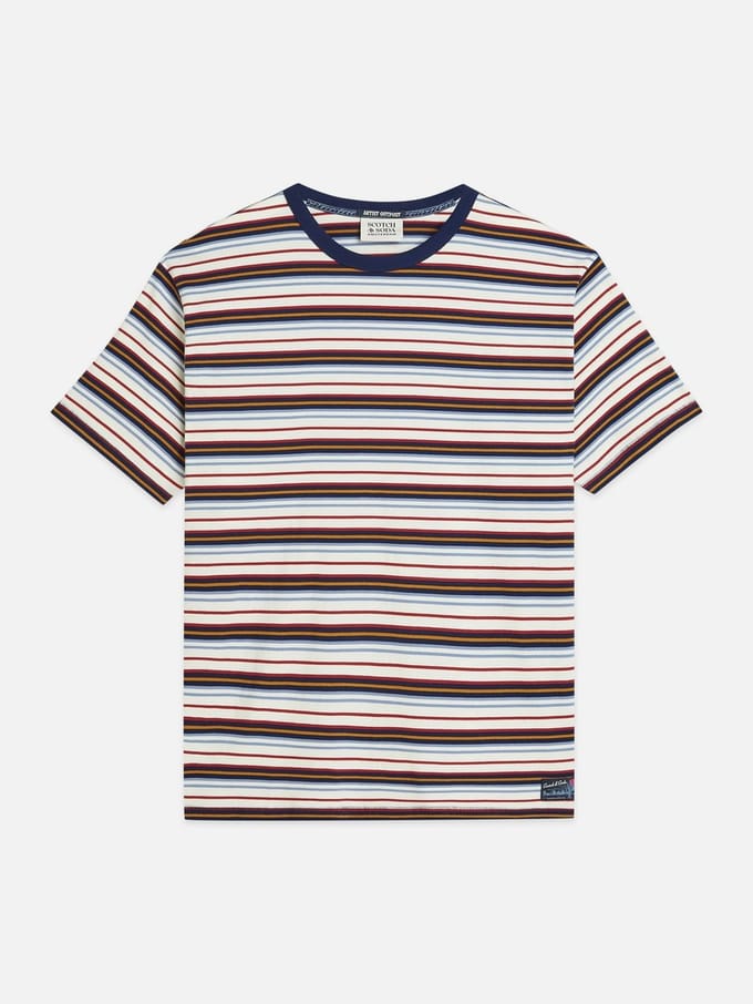 Scotch & Soda Relaxedfit Yarndyed Tshirt