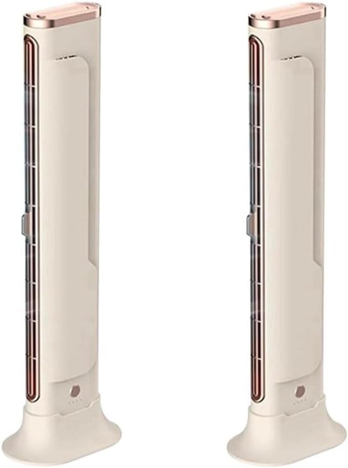 Persoonlijke Airco - Ventilator Koeler - Persoonlijke Koeling - Snelle Luchtkoeling - Compact Formaat - Beige Wit