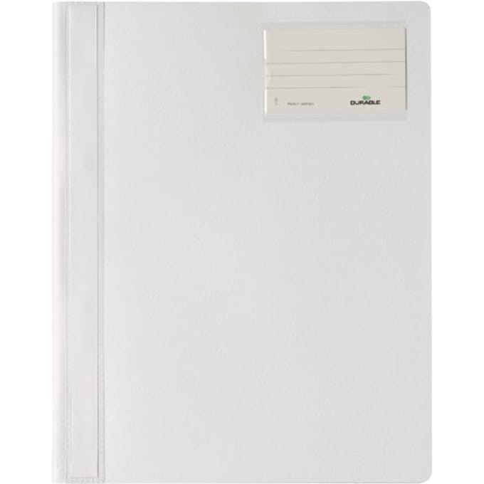DURABLE Schnellhefter 250002 DIN A4 Polyethylen weiß