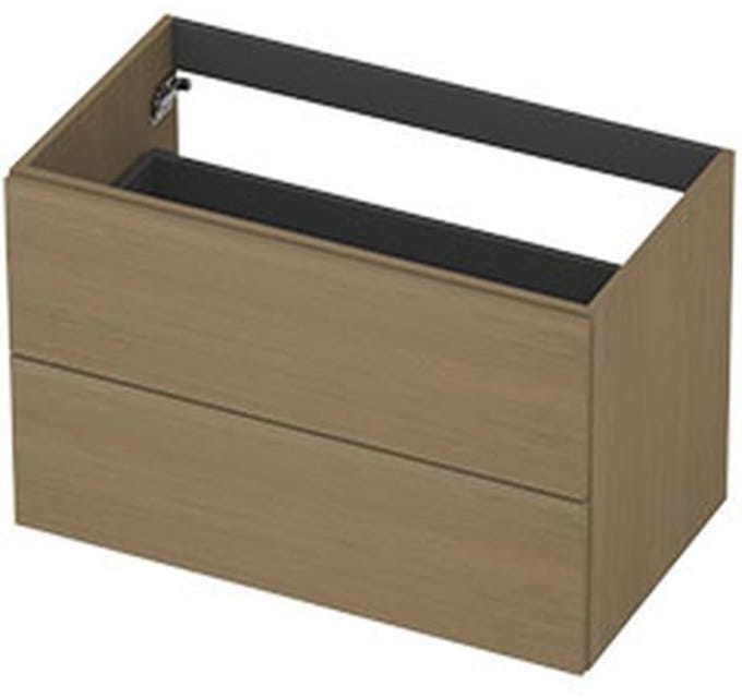 INK - Onderkast 2L Decor Softclose Tbv Greep - 800x450x520 Mm - Olijf Eiken