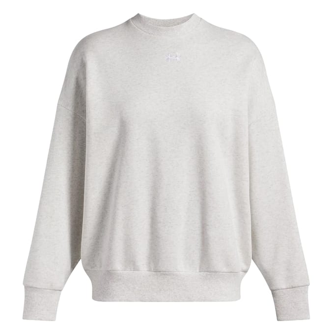 Under Armour Dames Rival Fleece Sweatshirt (Frost Gray)