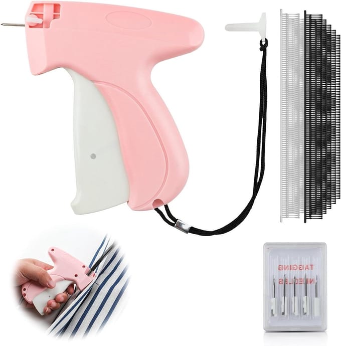 Kleding Fixer - Mini Naaimachine - Snel Kleding Repareren - Compact En Draagbaar - 505 Eenheden - Roze