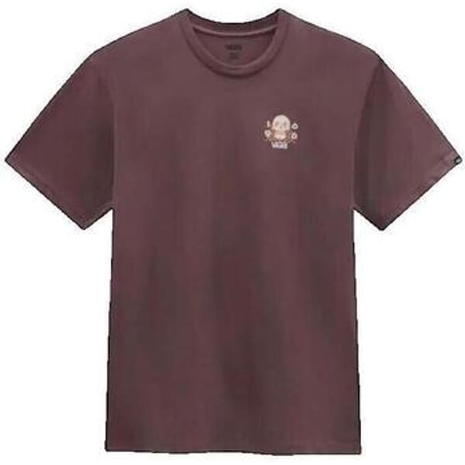 T-shirt Korte Mouw Vans T-shirt Wayrace Tee marron