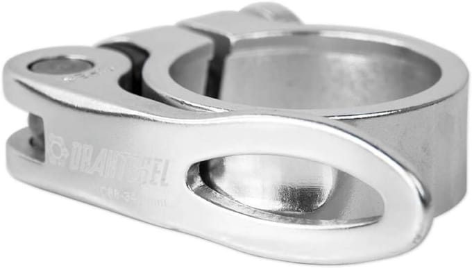 Fiets Zadelpenklem Snelspanner voor Hoogteverstelling Zilver