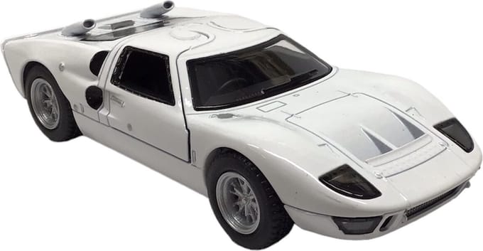Kinsmart Auto Ford Gt40 Mkii 1966 Die-cast 1:36 Wit