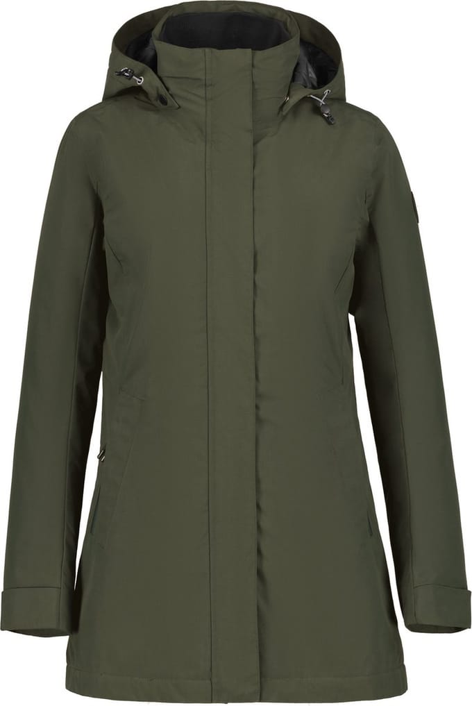 ICEPEAK ALNA Dames Outdoorjas - Groen - Maat 36