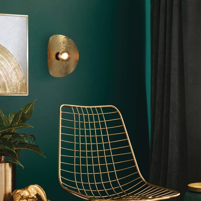 EGLO Stars of Light wandlamp Saceda, zwart/goud, E27