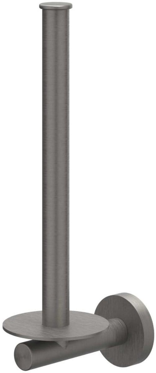 IVY Accessoires Reserverolhouder wandmodel, 2 rollen Geborsteld metal black PVD