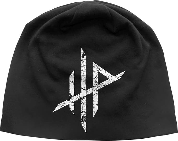 High Parasite - Logo JD Print Beanie Muts - Zwart