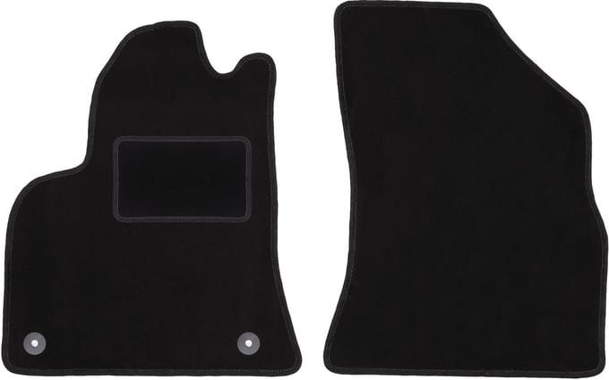 Voormatten zwart voor: Peugeot 3008 I minivan (2009-2016)