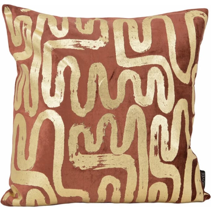 NOVÉE Sierkussen naja oxido | 45 x 45 cm | velvet/viscose