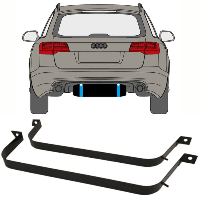 Brandstoftank klemmen voor Audi A6 C6 2004-2010