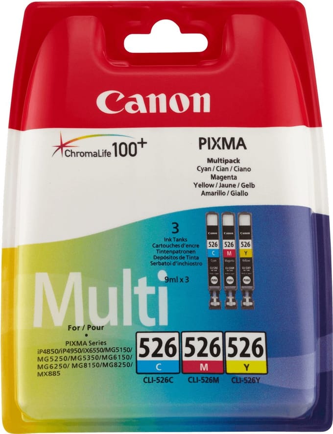 Canon CLI-526 - Inktcartridge - Origineel - Standaard capaciteit - Kleur + Retourzakje