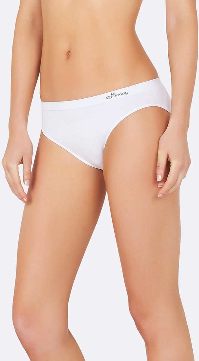 Boody Classic bikini Bamboo Kleur wit maat L
