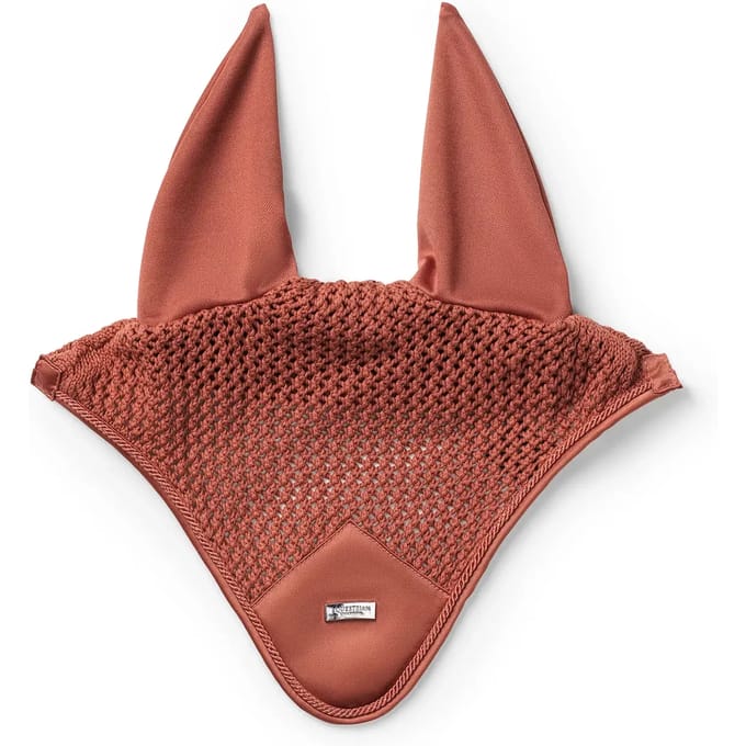 equestrian stockholm Ear bonnet coral oornetje full