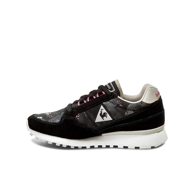 Le Coq Sportif Eclat Winter Floral Vrouwen Zwarte Trainers