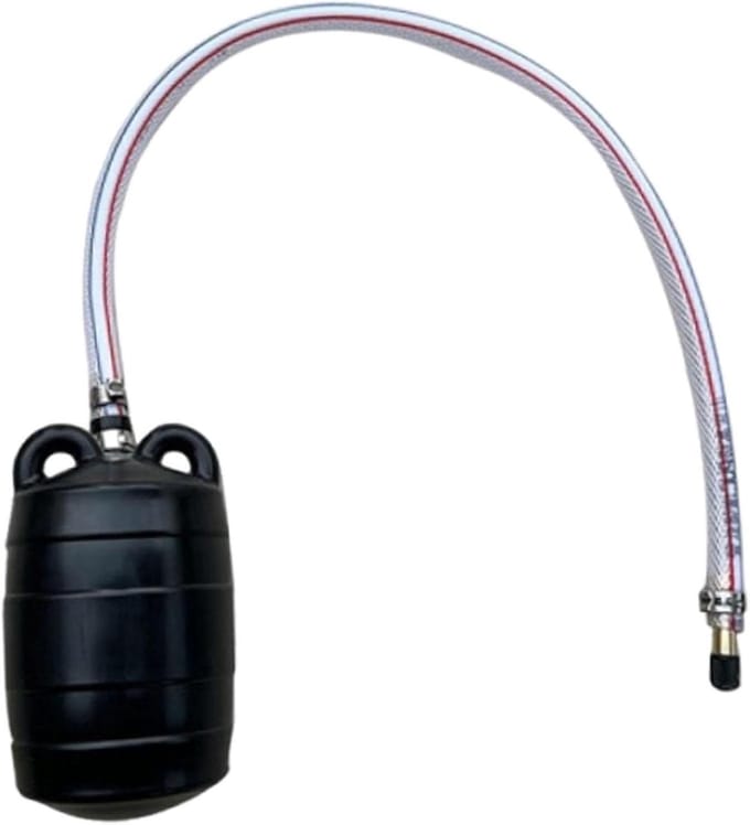 Opblaasbare Afvoerplug - Rioolbuisafdichting Testplug - Pijpleiding Onderhoud - Met Handpomp - 5-11 cm - Zwart