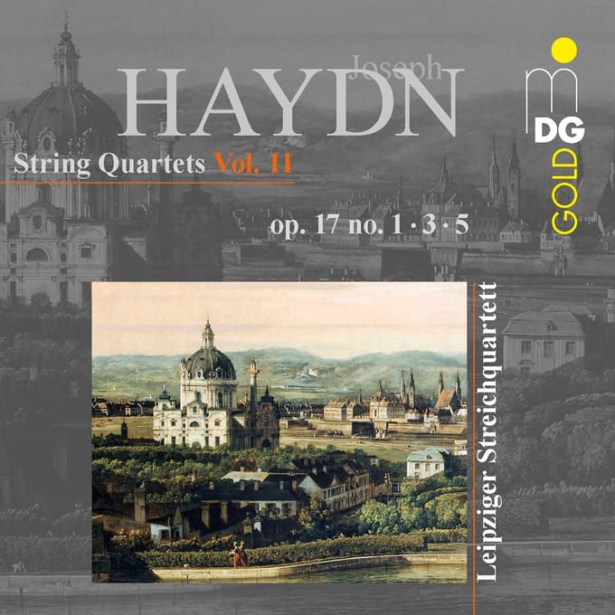 Leipziger Streichquartett - Haydn: String Quartets Vol. 11: Op. 17 No. 1, 3, 5 (CD)
