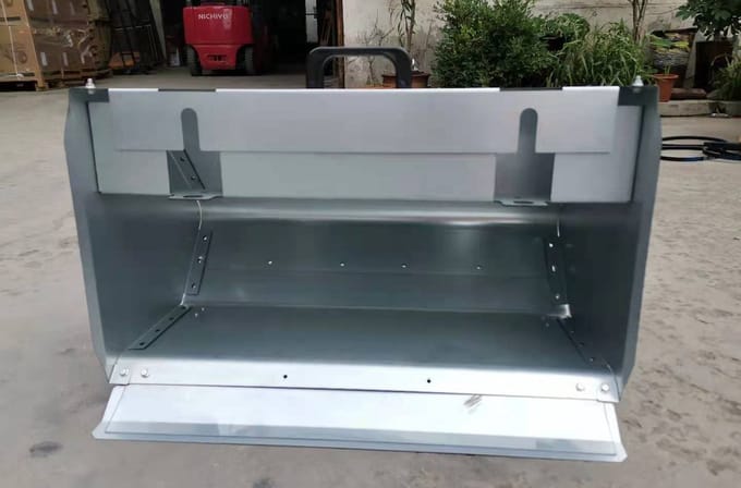 Opvangbak voor veegmachine VGM600 MW Tools VGM600B