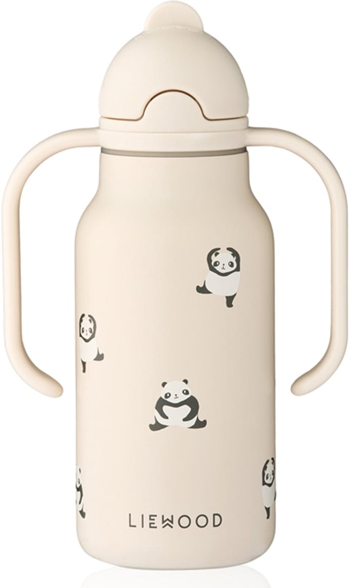 Liewood Drinkfles RVS Kimmie Mini Panda 250ml