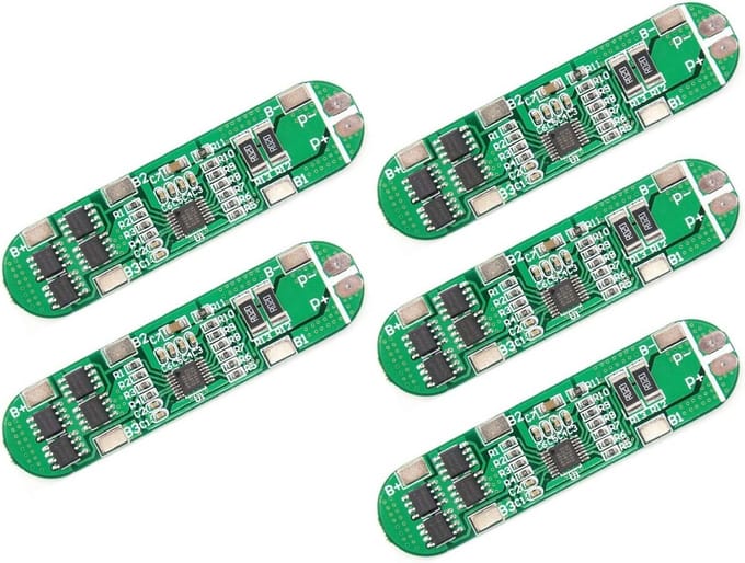 5 Stuks 4S 6A 16V Li-ion Batterij Beschermingsmodule voor 18650 Accu's