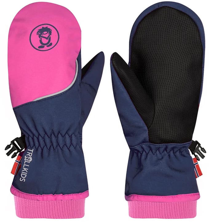 Trollkids Trolltunga Handschoenen Blauw,Roze 4 Kinderen