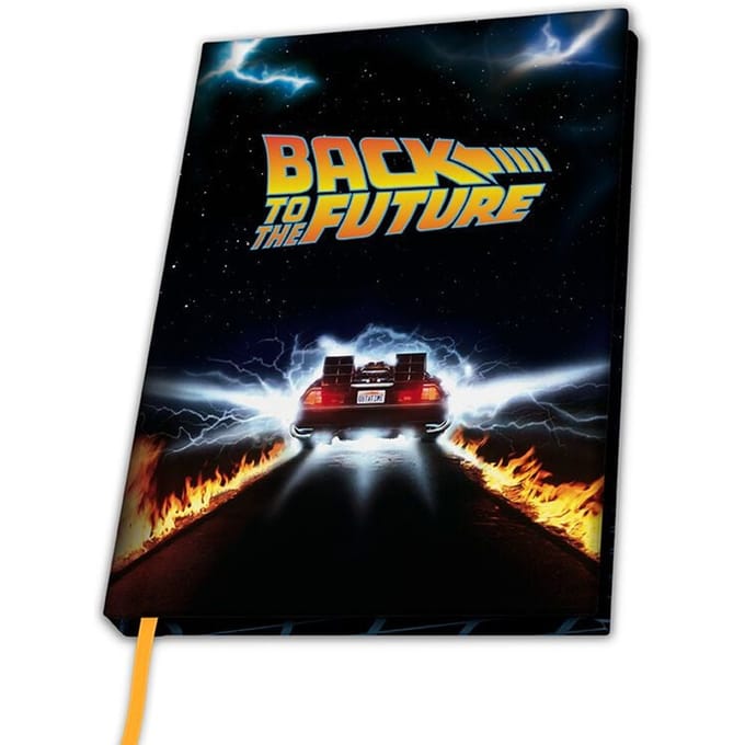 Back To The Future Delorean Unisex Notebook - meerkleurig - Standard