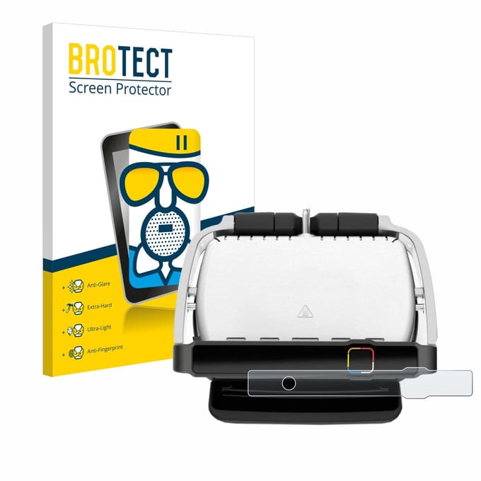 BROTECT - Screenprotector voor Tefal OptiGrill Elite - Folie Beschermfolie Beschermglas matte