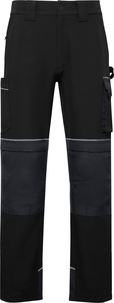 Roly Multi-pocket Stretch Work Trousers Wall RY9207 - Black 02 - 60