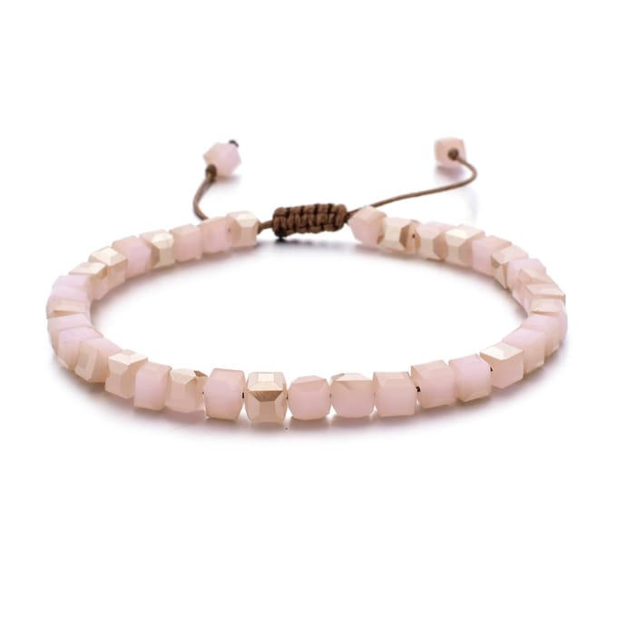 Sorprese armband - Ibiza - roze - verstelbaar - cadeau - Model C