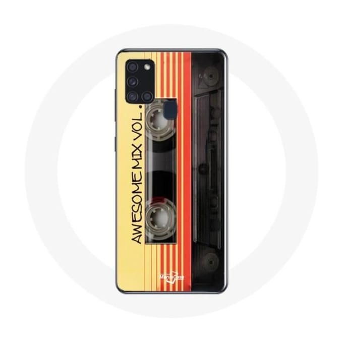 Coque - Maniacase - Samsung Galaxy A21S - Cassette Rétro Breaking Bad - Souple - Protection Chocs