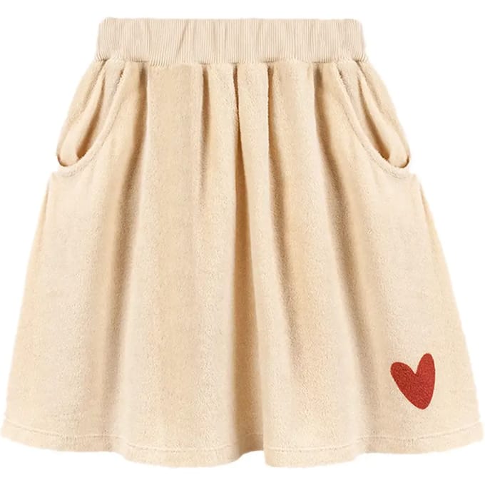 Meisjesrok Kids on the Moon Red Heart