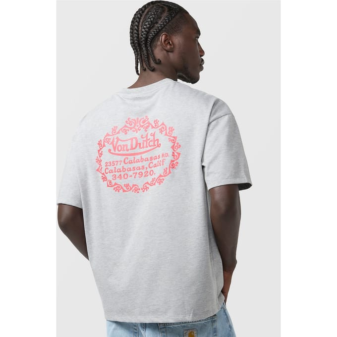 Von Dutch Calabasas T-Shirt, grijs
