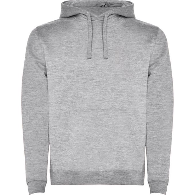 Roly Heren Urban Plain Heather Hoodie (Heide Grijs)