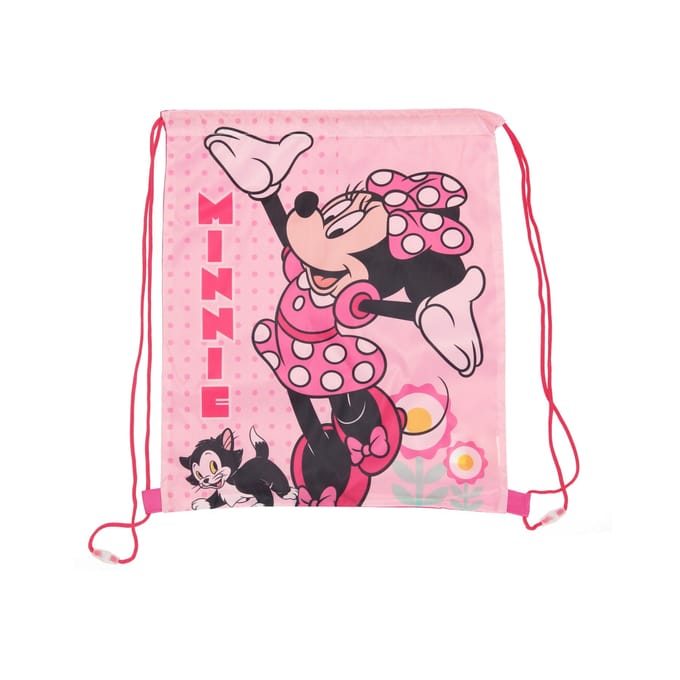 Minnie Mouse Gymtas - Zwemtas - 40 cm - Roze - Voor Kinderen
