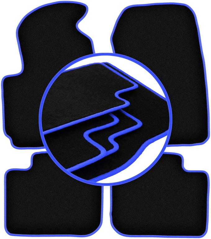 CARLUX-BLUE automatten voor: Mitsubishi Colt VII hatchback (2004-2008)