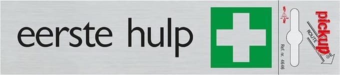 Pickup Route Alulook 165x44 mm - Eerste Hulp