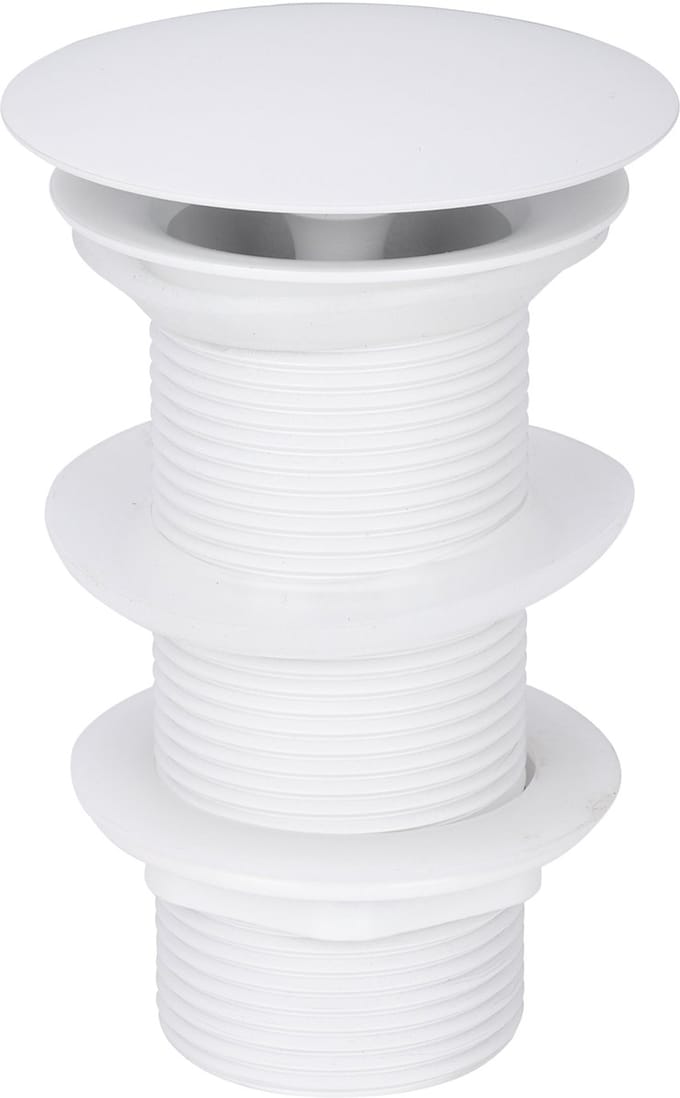 Differnz Afvoerplug Mat Wit - Always Open Mix & Match - Maat: L - Ã˜ 72 mm