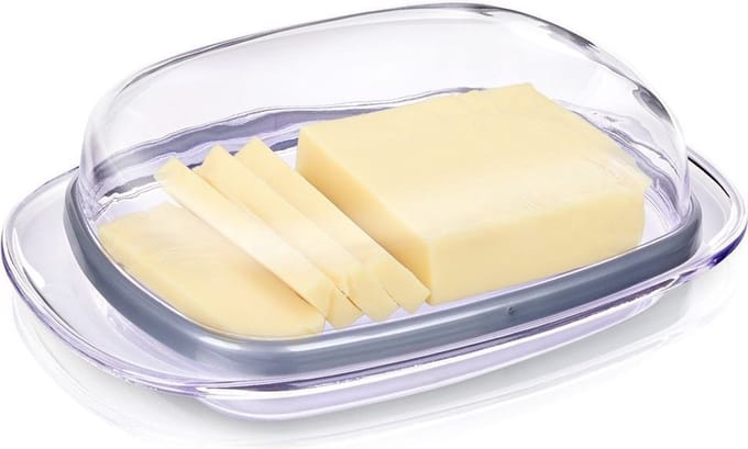 Botervloot Plastic Transparante - Botervlootje - Boterschaal