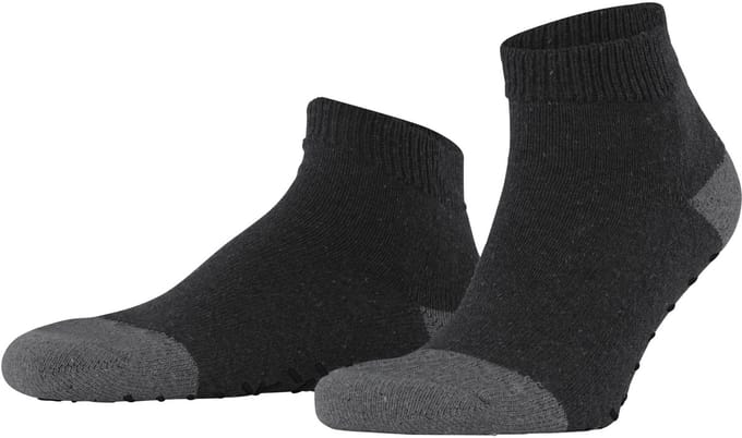 Esprit Effect antislip noppen Wol Huissokken Heren grijs - Maat 39-42