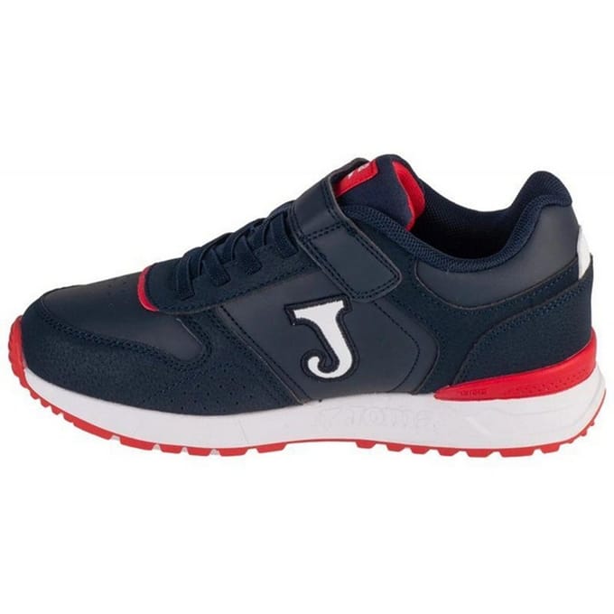 Joma Kinderen/Kinderen Tornado Leren Trainers (Zwart)