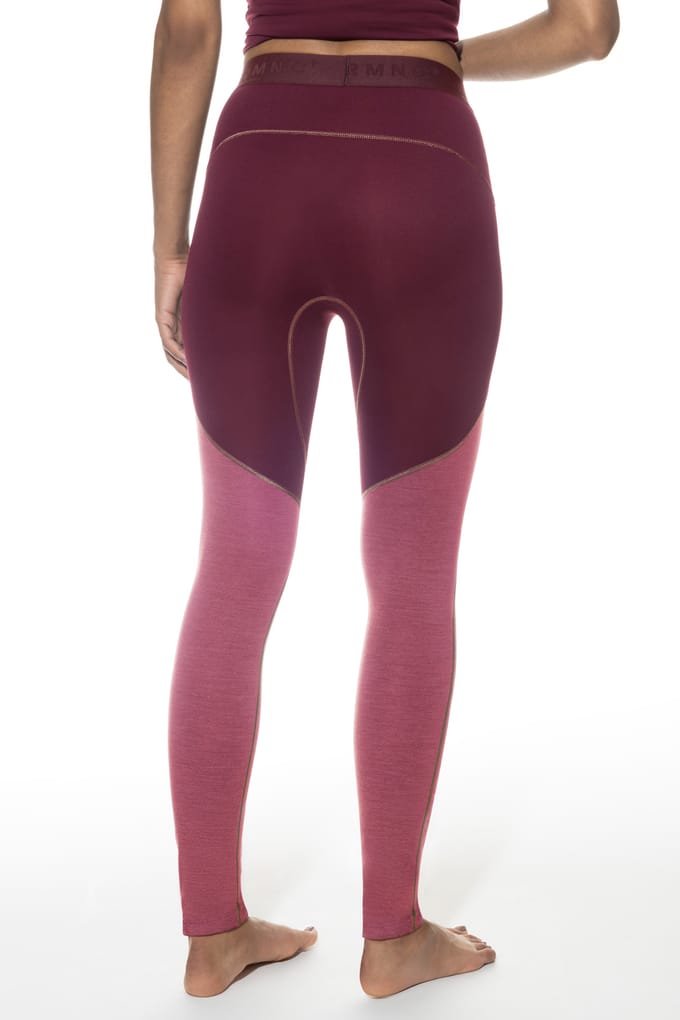 Legging lang Serie PRFRMNC+ Energetic Red Melange
