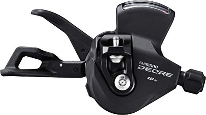 Schakelhendel - Fietsonderdeel - Fietsen - 10-speed - Unisex - Zwart