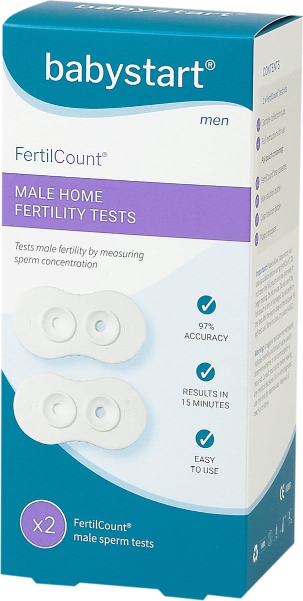 FertilCount® - vruchtbaarheidstest man - 2 stuks